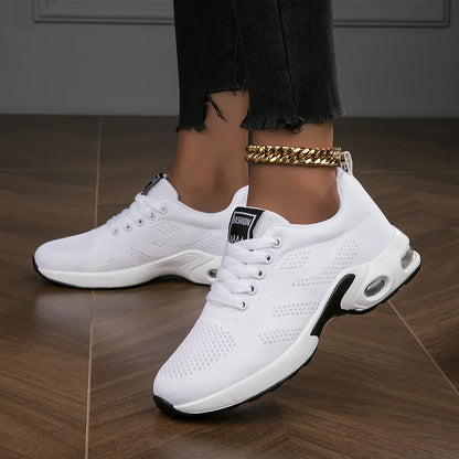 Dam Löparskor Lätta Mesh Design för Träning och Joggning-2