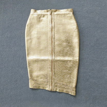 Dam Vardagskjol Med Dragkedja Nylon Spandex Rayon 5