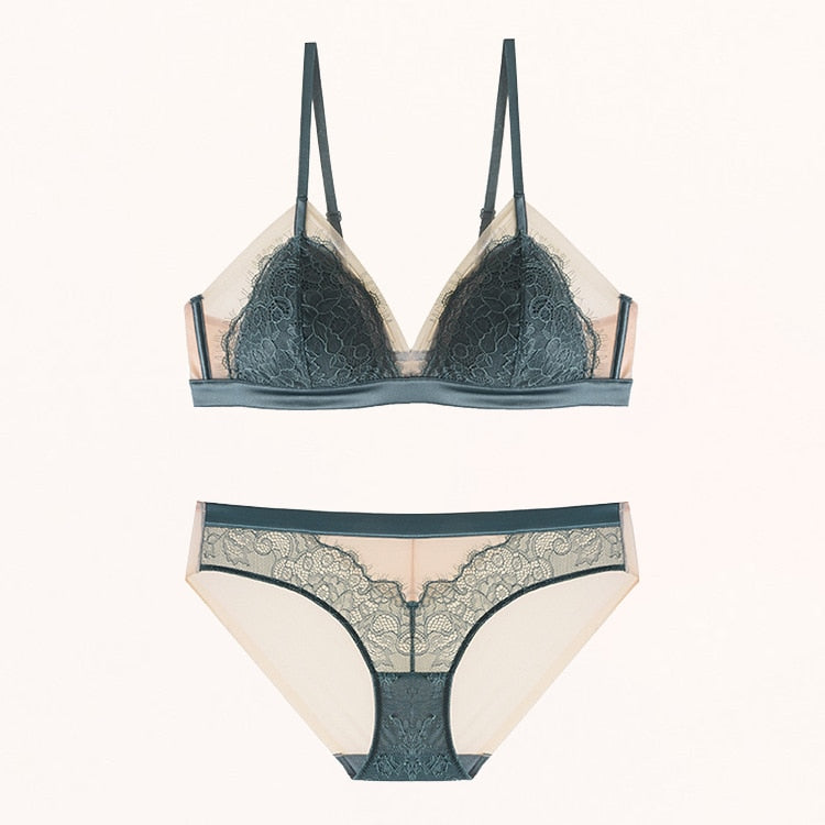 Dam Push-Up BH Djupt Utskuren Vadderad Polyester-2