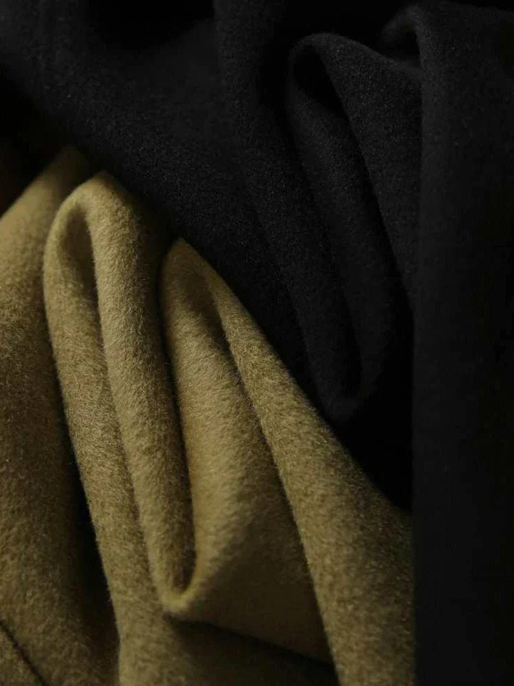 Klassisk Dam Kappa Höstjacka i Högkvalitativt Tyg – Perfekt för Kalla Dagar, Mångsidig Design 4