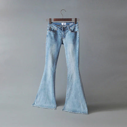 Variant image for Dam Slim Fit Denim Byxor Hållbar 98% Bomull-8