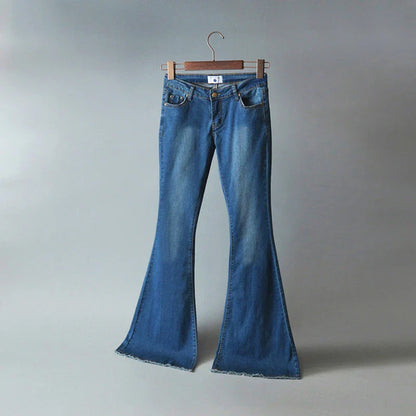 Variant image for Dam Slim Fit Denim Byxor Hållbar 98% Bomull-2