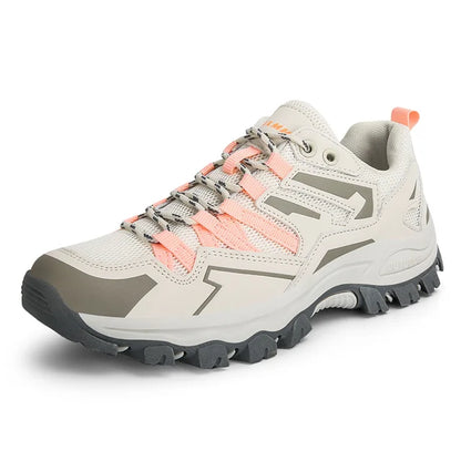 Kvinnors Sneakers Andningsbara Minimalistisk Gummi-1