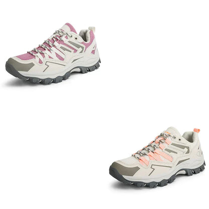 Kvinnors Sneakers Andningsbara Minimalistisk Gummi-3