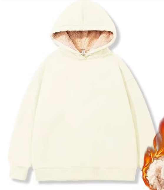 Variant image for Dam Fleecejacka Sherpa med Huva Mjuk och Varm-50