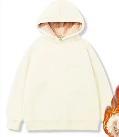Variant image for Dam Fleecejacka Sherpa med Huva Mjuk och Varm-50