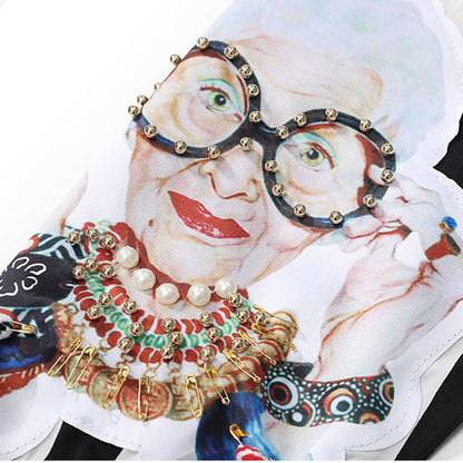 Dam Sweatshirt Casual O-hals Långa Ärmar Bomull Polyester-5