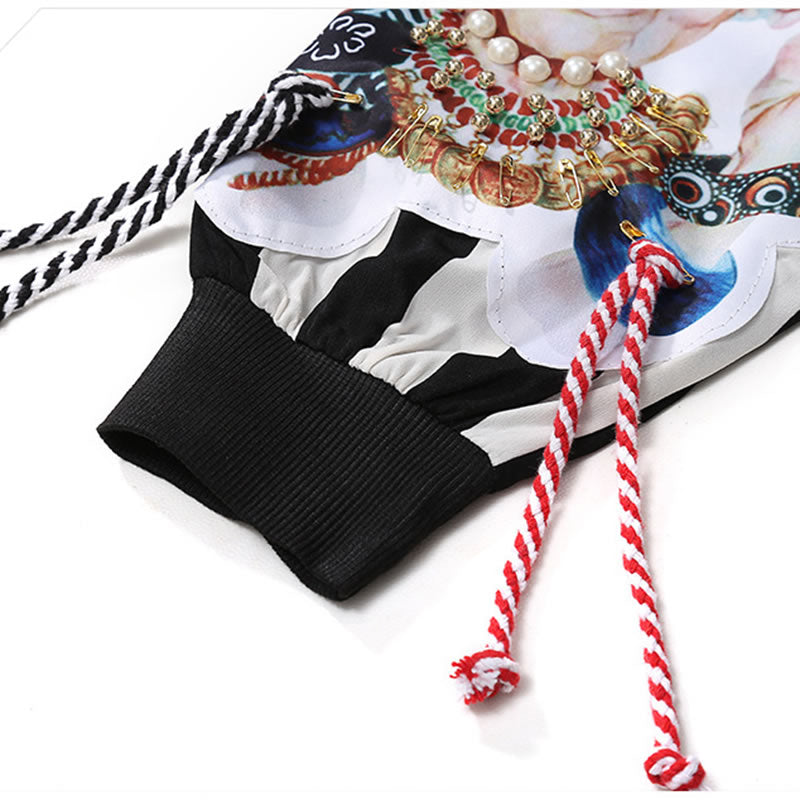 Dam Sweatshirt Casual O-hals Långa Ärmar Bomull Polyester-4