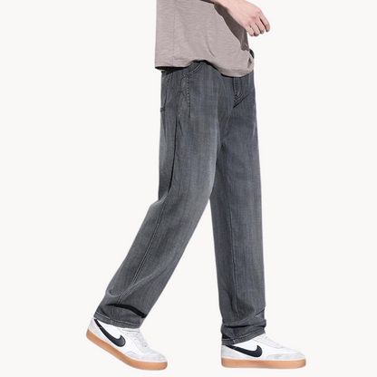 Herr Jeans Raka Snitt Stretch Denim-1