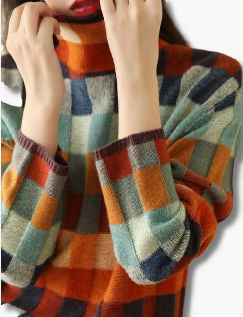 Dam Kashmirtopp Stilren Mjuk 100% Kashmir-4