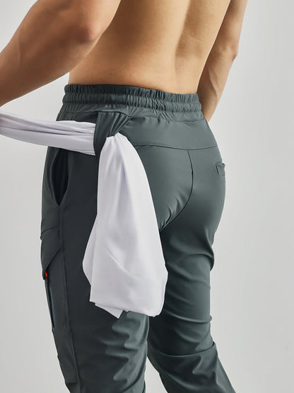 Dam Lastbyxor Urban Stil Mjuk Elastisk Blend-4