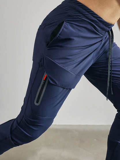 Dam Lastbyxor Urban Stil Mjuk Elastisk Blend 9