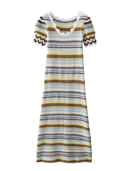 Kvinnors Sommarklänning Luftig Design Kvalitetsmaterial för Fest och Midsommar 6