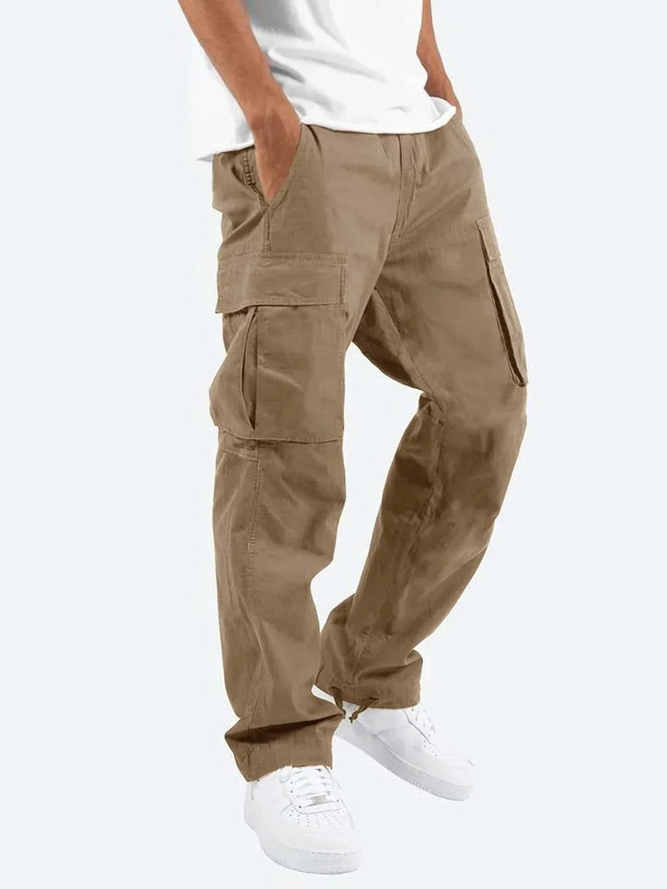Variant image for Herrbyxor i Hållbart Material för Vardagsbruk med Ergonomiskt Snitt-17