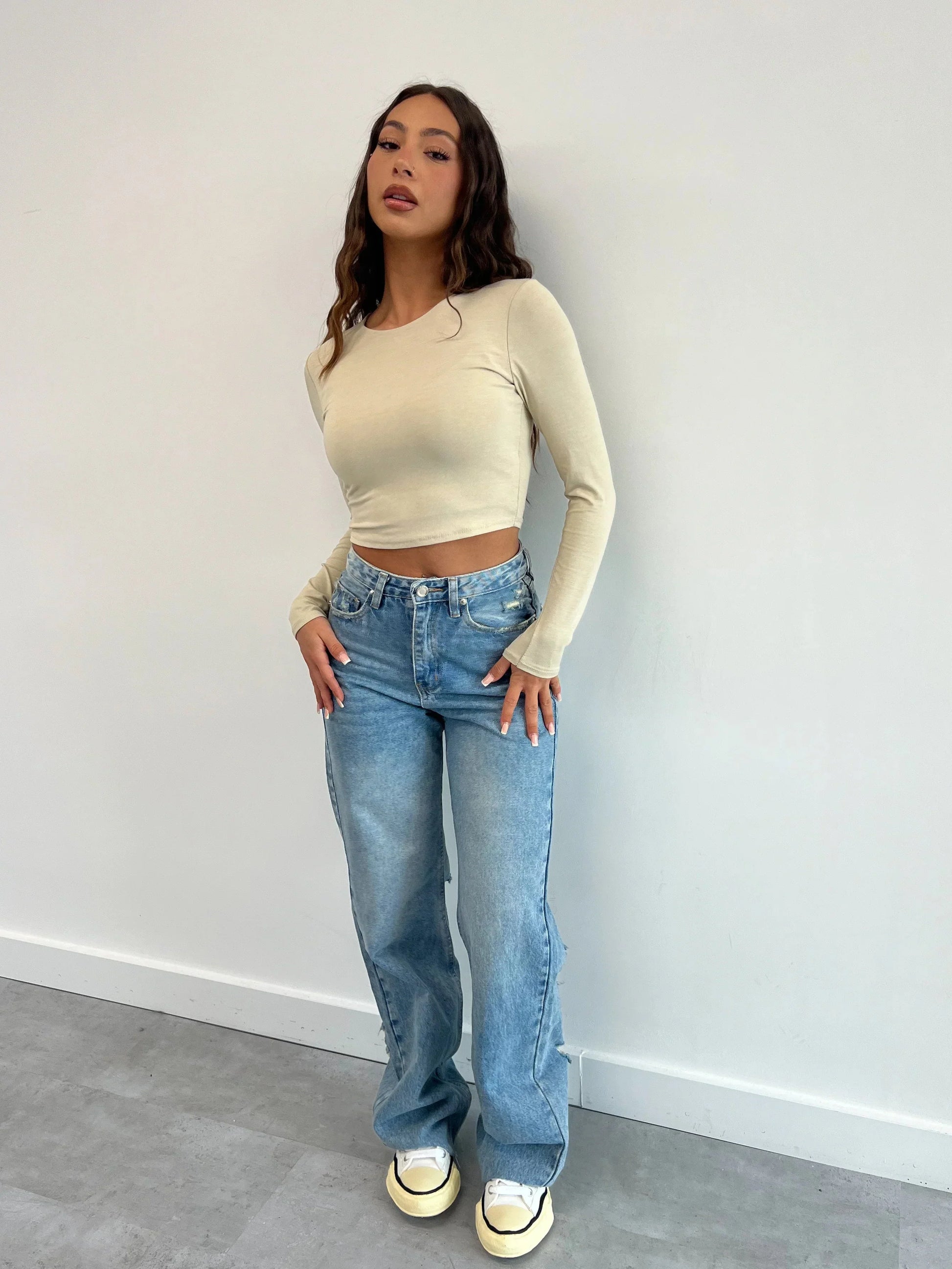 Dam Jeans Loose Fit Raka Ben 100% Bomull 2