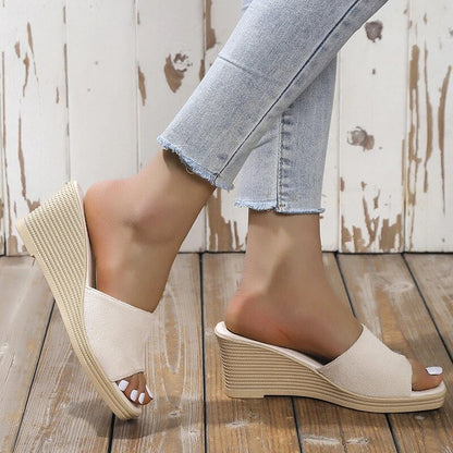 Dam Sandaler Fyrkantig Spets Ergonomisk Design Hållbara Material-4
