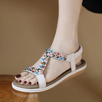 Dam Sandaler Platta Polyuretan Modern Stil-2