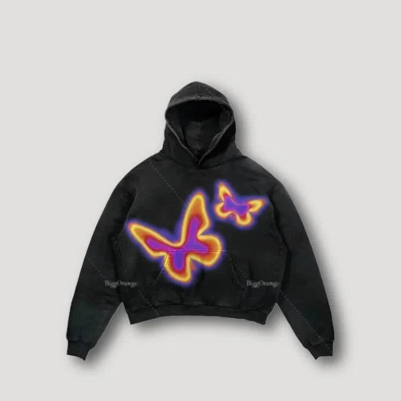 Variant image for Unisex Hoodie Grafisk Design 100% Bomull Streetwear-61