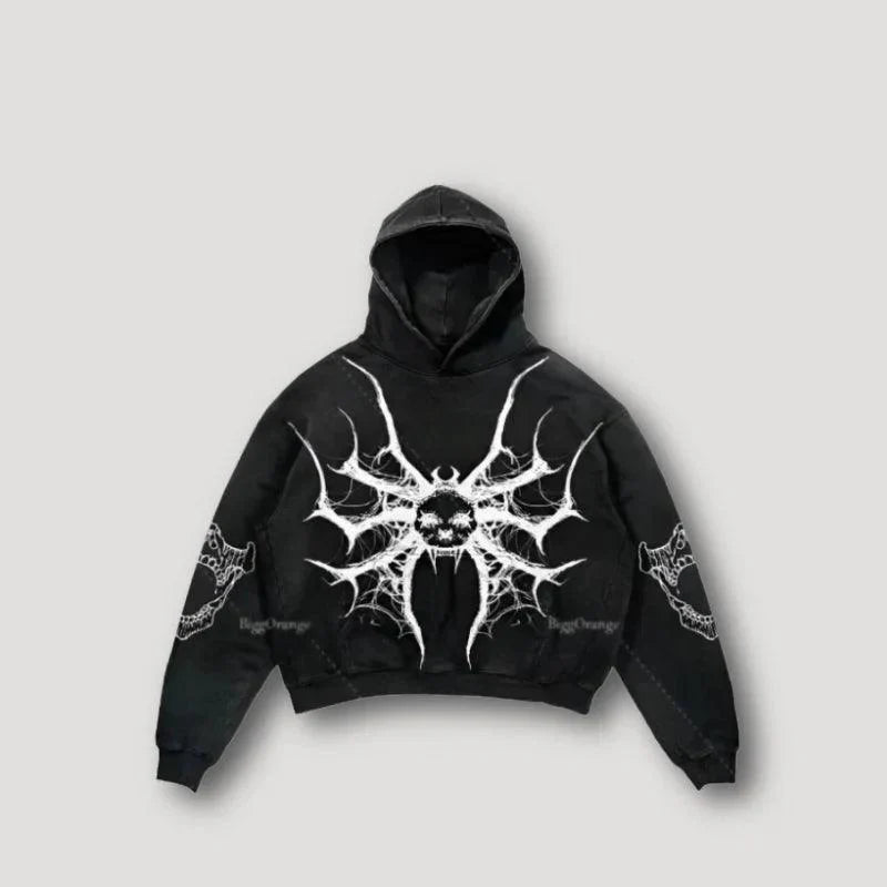 Variant image for Unisex Hoodie Grafisk Design 100% Bomull Streetwear-46