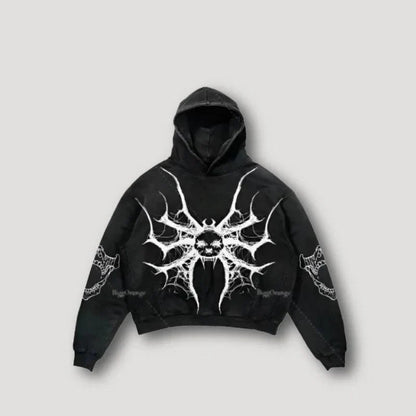 Variant image for Unisex Hoodie Grafisk Design 100% Bomull Streetwear-46