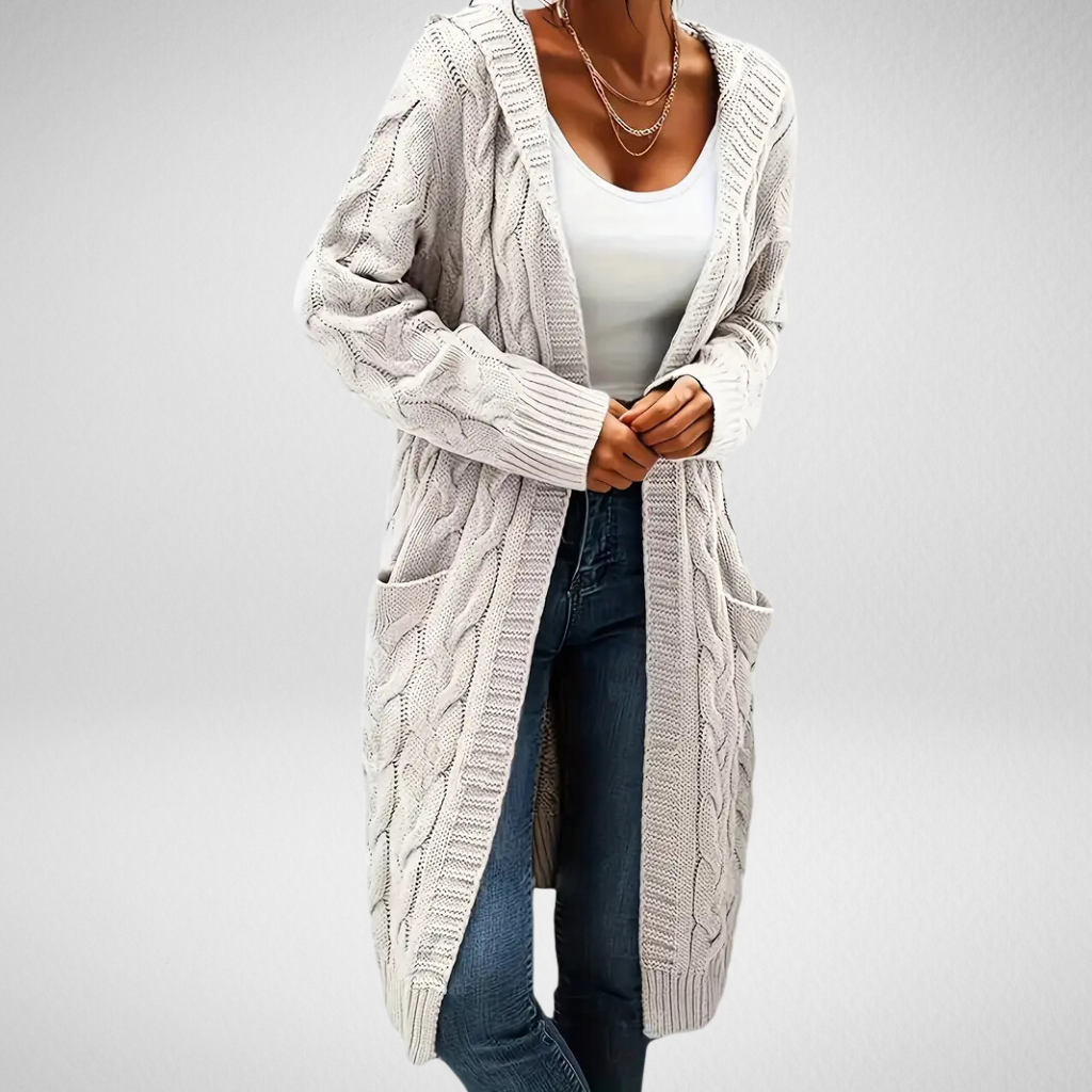 Variant image for Damjacka Mjuk med Huva och Fickor i Polyester-13
