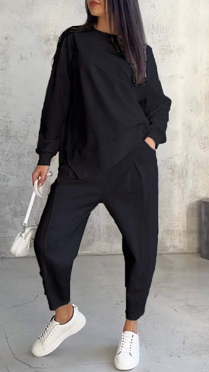 Variant image for Dam Tröja Överdimensionerad Bomull Långärmad-11