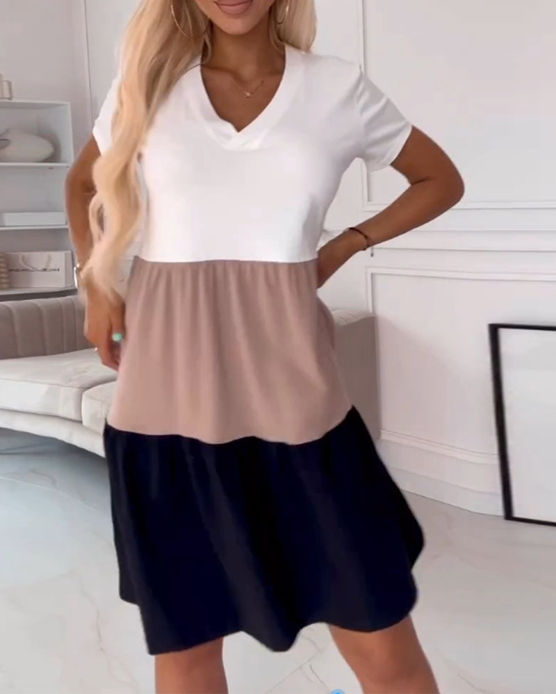 Variant image for Damklänning A-Linje Bomullsmix Fina Dam Klänningar-7