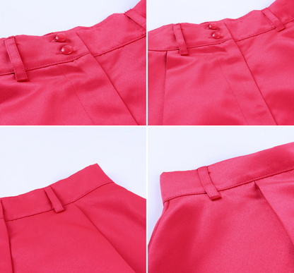 Dam Shorts Swing Stil Polyester Spandex-4