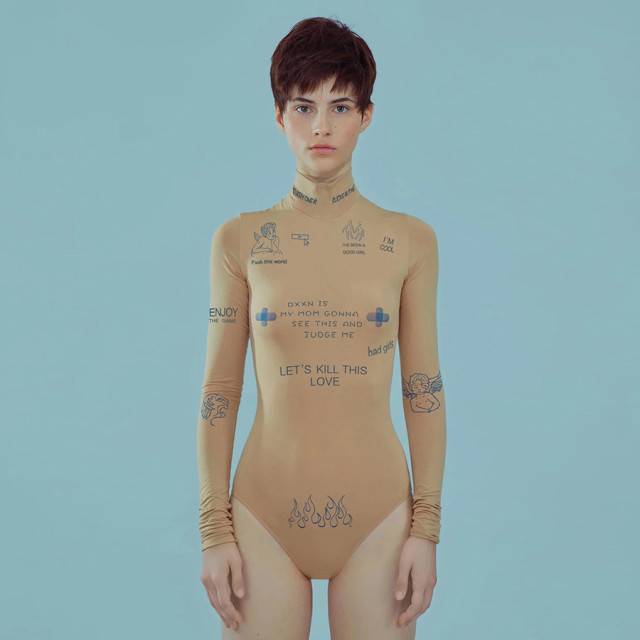 Dam Overall Långärmad Ståkrage Polyester Spandex-2