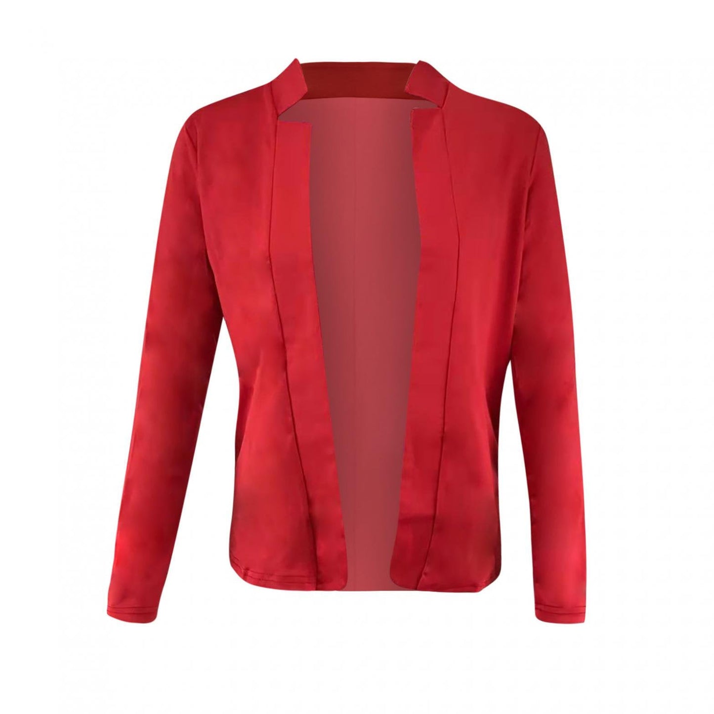 Kvinna Blazer Chic Design Högkvalitativt Tyg 4