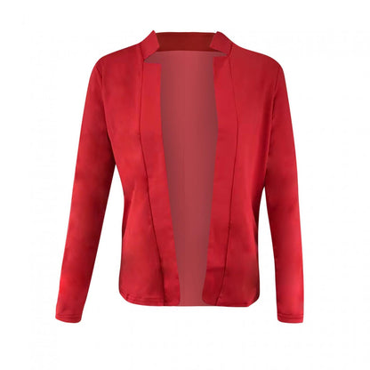 Kvinna Blazer Chic Design Högkvalitativt Tyg 4