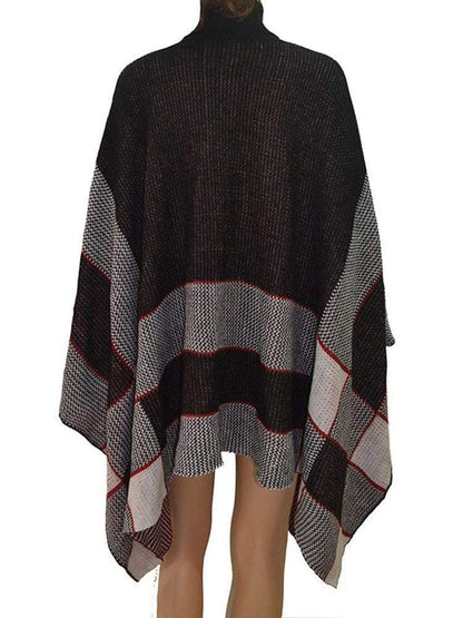 Svart Vinterkappa Dam med Höglåst Modern Design i Polyester – Bekväm och Mångsidig för Kalla Dagar 6