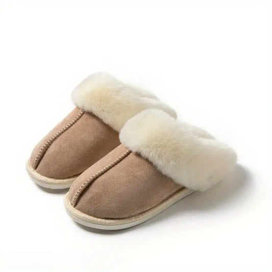 Unisex Tofflor Varm Foder Icke-Slip Gummi-1