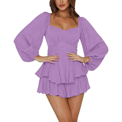 Variant image for Kvinna Klänning Ruffled Bekväm Material av Hög Kvalitet-25
