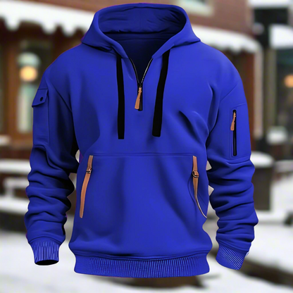 Hoodie Män Modern Design Bekväm 100% Bomull-2