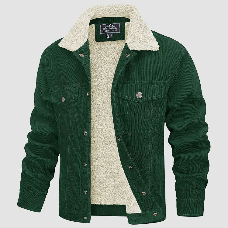 Variant image for Herrjacka Corduroy Modern Stil Hållbart Material-11