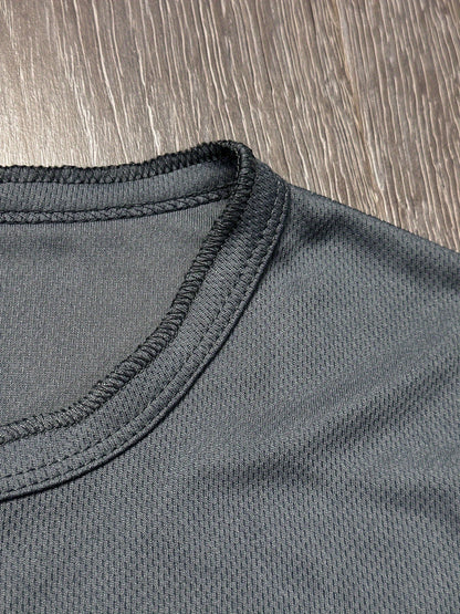 Herr Lång Skjorta Avslappnad Stil Stretchigt Material-3