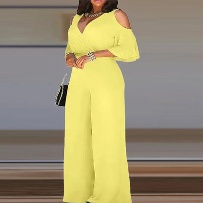 Variant image for Dam Jumpsuit Öppen Axel Bred Ben Högkvalitativt Tyg-11