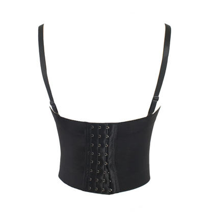 Dam Crop Top Modern Polyester-5