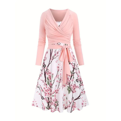 Variant image for Dam Casual Outfit Set Blommigt Polyester-1