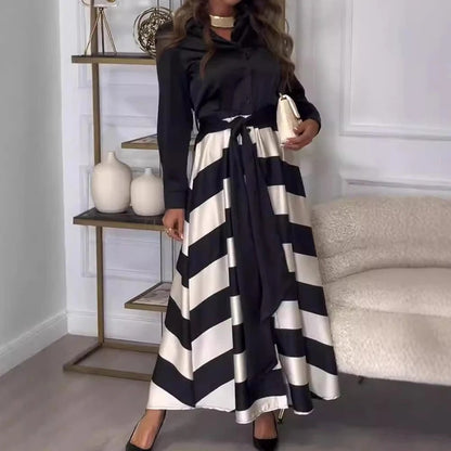 Variant image for Dam Aftonklänning Handgjord Elegant Högkvalitativt Tyg-7