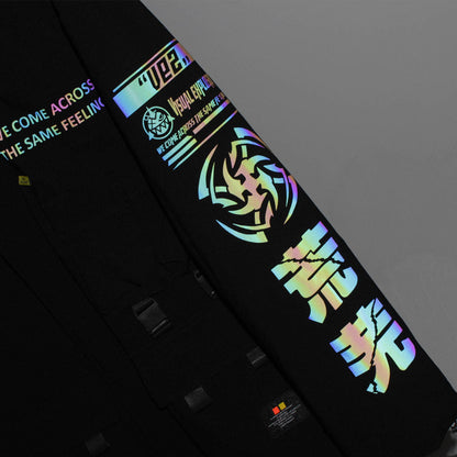 Dam Kappa Reflekterande Design Högkvalitativt Material-4