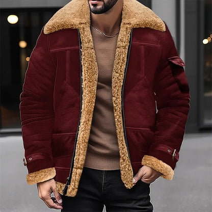 Variant image for Herrjacka Sherpa Vinter Robust Material-9