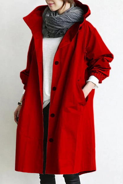 Variant image for Herr Vindbrytare Jacka med Huva i Robust Polyester-41