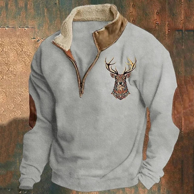 Variant image for Herr Tröja Termisk Zip Andningsbart Material Funktionell Design-22