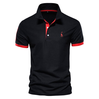 Herren Polo T-shirt Klassisk Bomull 10