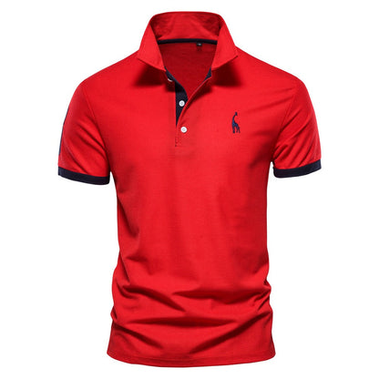 Herren Polo T-shirt Klassisk Bomull 11