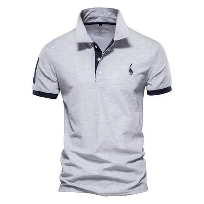 Herren Polo T-shirt Klassisk Bomull 6