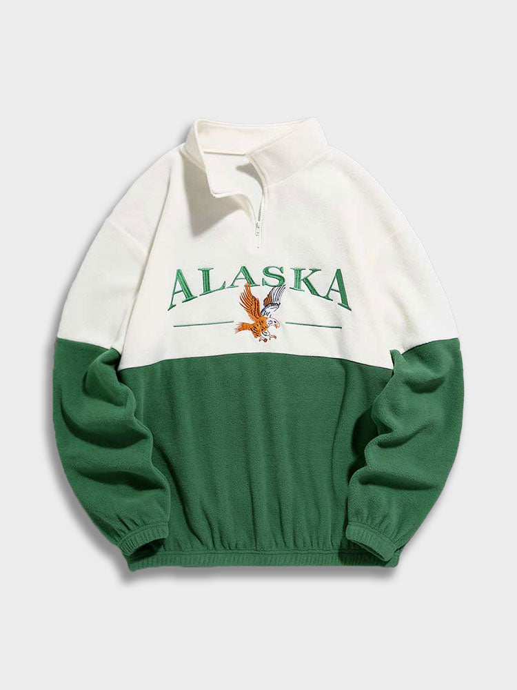 Variant image for Herr Tröja Halv Zip Vinter Fleece Modern Passform-1