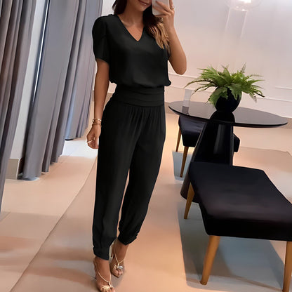 Damkläder Blus och Byxor Modern Design i Bomull och Elastan 6